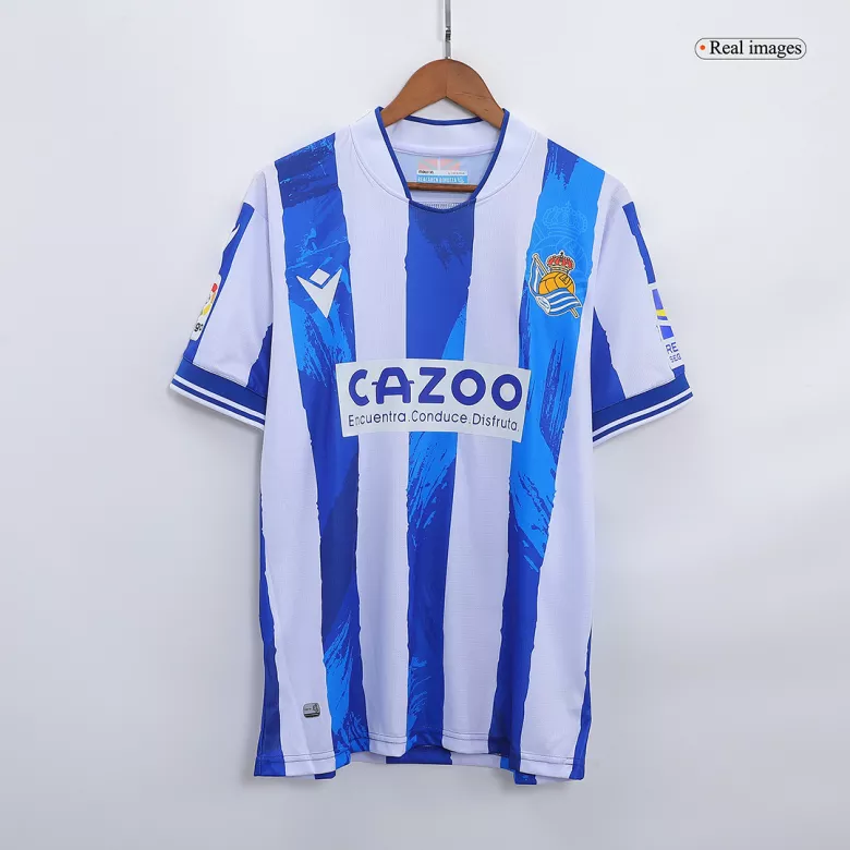 Real Sociedad Home Soccer Jersey 2022/23 - vstockx