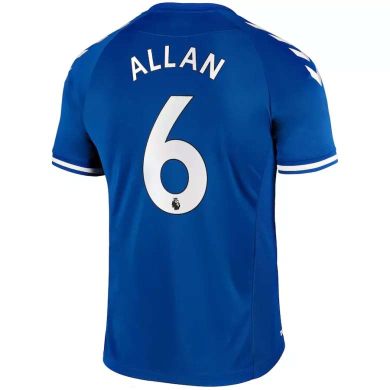 ALLAN #6 Everton Home Soccer Jersey 2020/21 - vstockx