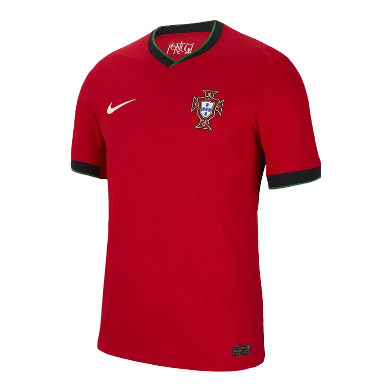 Portugal Home Authentic Soccer Jersey EURO 2024 - vstockx