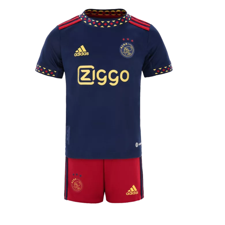 Ajax Away Kids Jerseys Kit 2022/23 - vstockx
