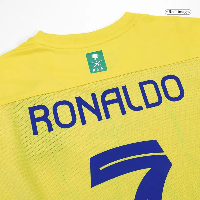 RONALDO #7 Al Nassr Home Soccer Jersey 2023/24 - vstockx