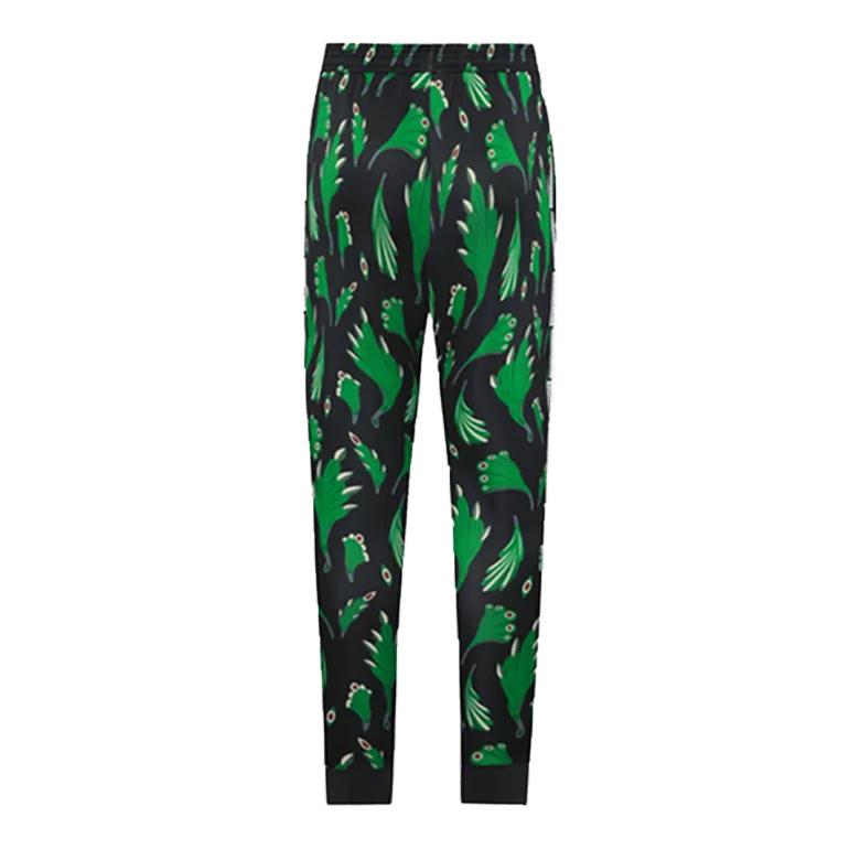 Nigeria Soccer Pants 2020 Black&Green - vstockx
