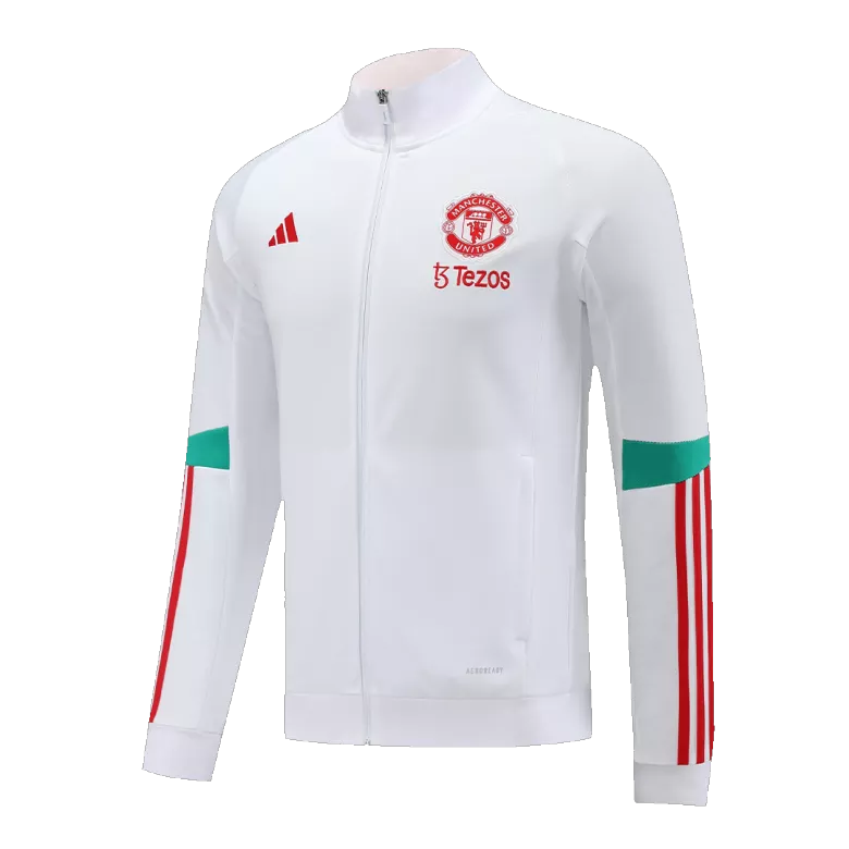 Manchester United Tracksuit 2023/24 White - vstockx