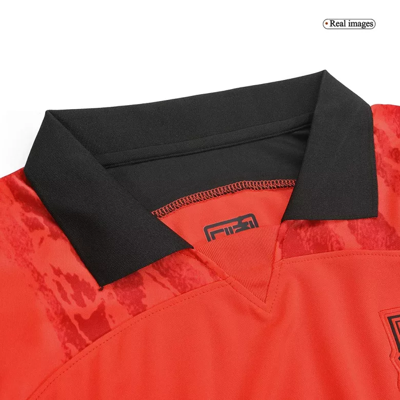 South Korea Home Long Sleeve Soccer Jersey 2022 - vstockx