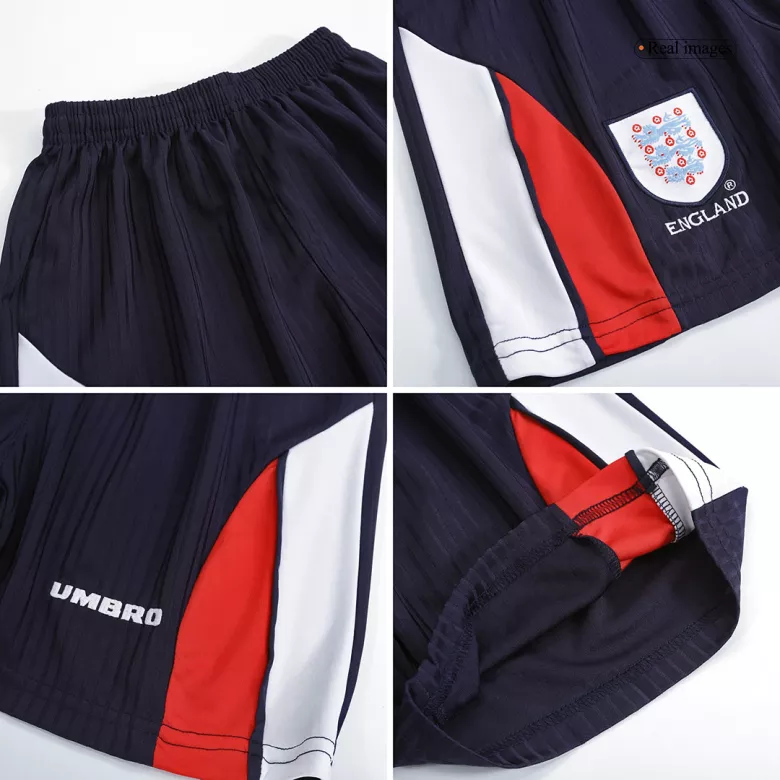 England Home Kids Soccer Jerseys Kit 1998 - vstockx