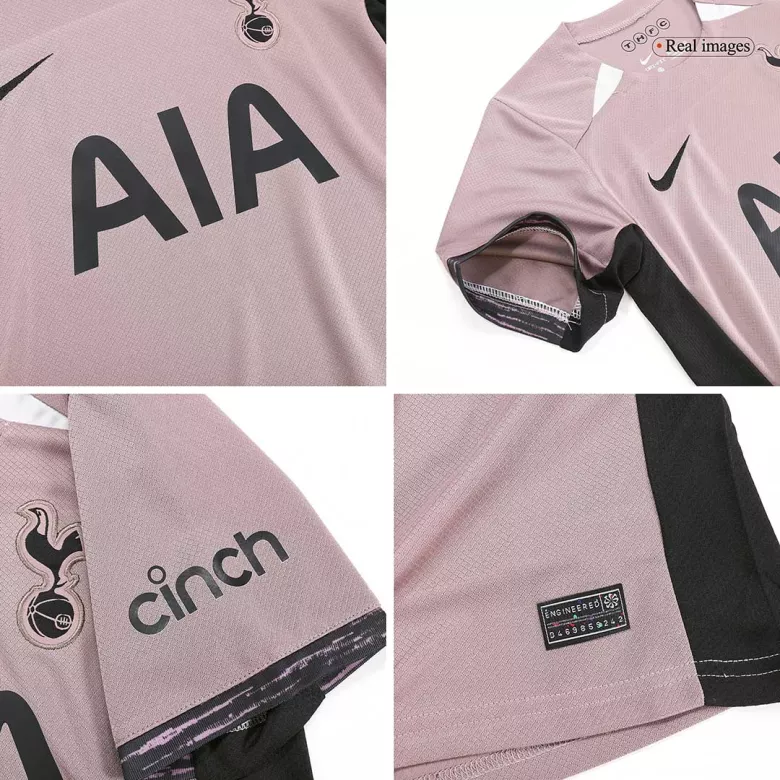 Tottenham Hotspur Third Away Kids Soccer Jerseys Kit 2023/24 - vstockx