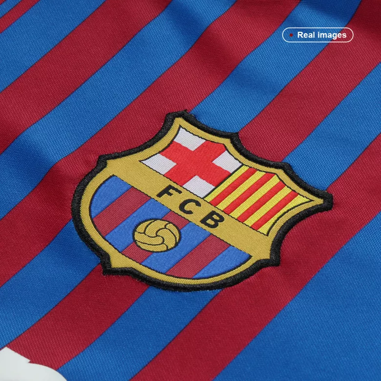 Barcelona Home Long Sleeve Soccer Jersey 2021/22              �� - vstockx