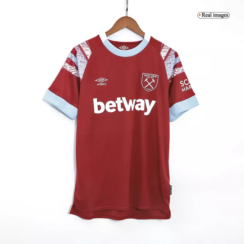 West Ham United Home Soccer Jersey 2022/23 - vstockx