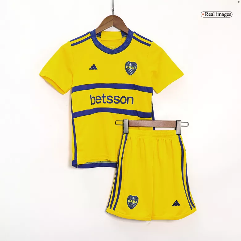 Boca Juniors Away Kids Soccer Jerseys Kit 2023/24 - vstockx