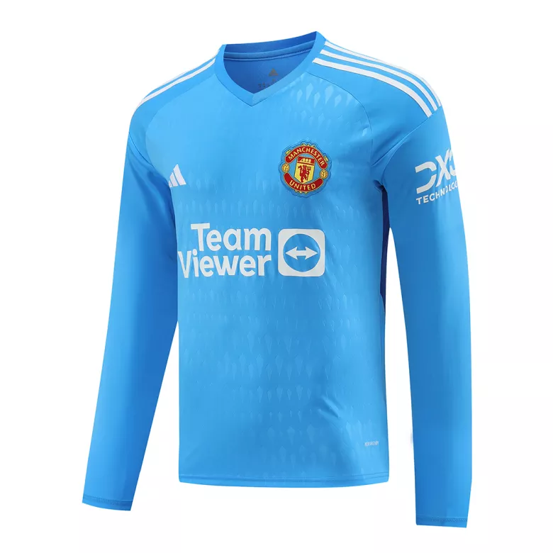 Manchester United Goalkeeper Long Sleeve Soccer Jersey 2023/24 - vstockx