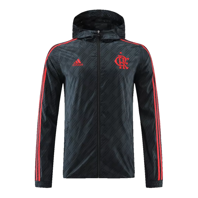 CR Flamengo Hoodie Windbreaker Jacket 2022/23 - Black - vstockx