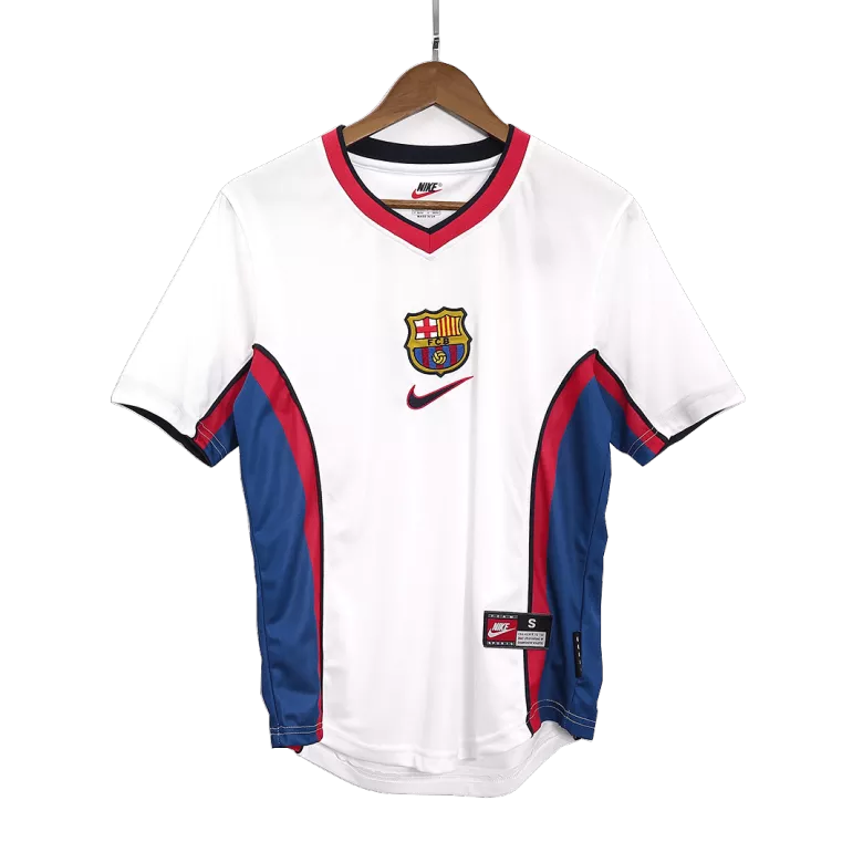 Vintage Soccer Jersey Barcelona Away 1998/99 - vstockx
