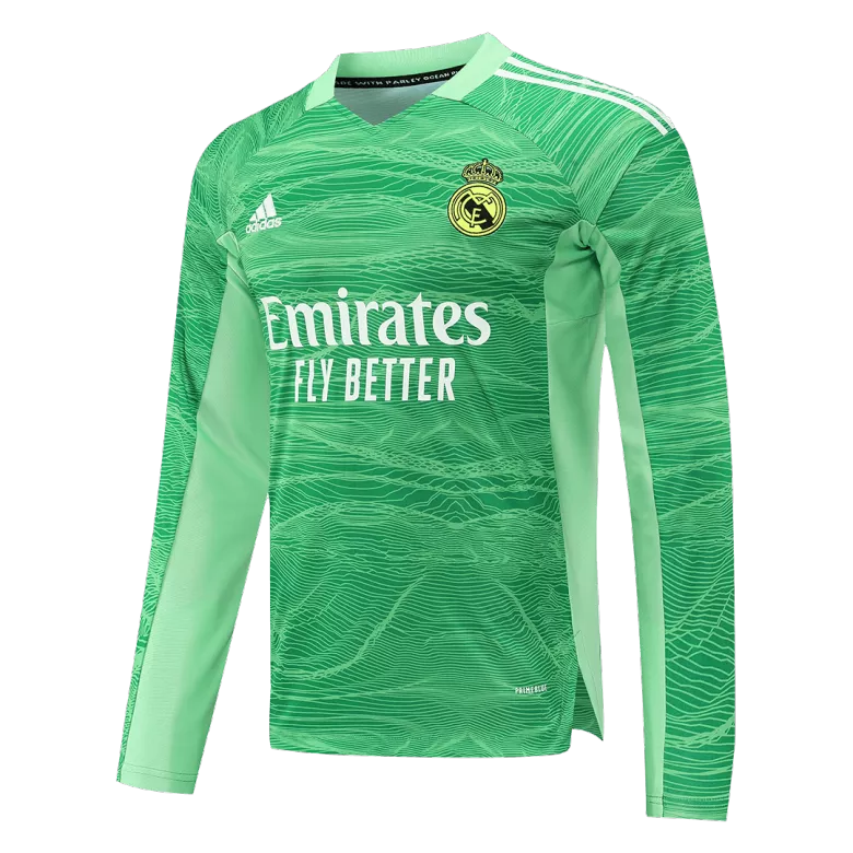 Real Madrid Goalkeeper Long Sleeve Jerseys Kit 2021/22 - vstockx