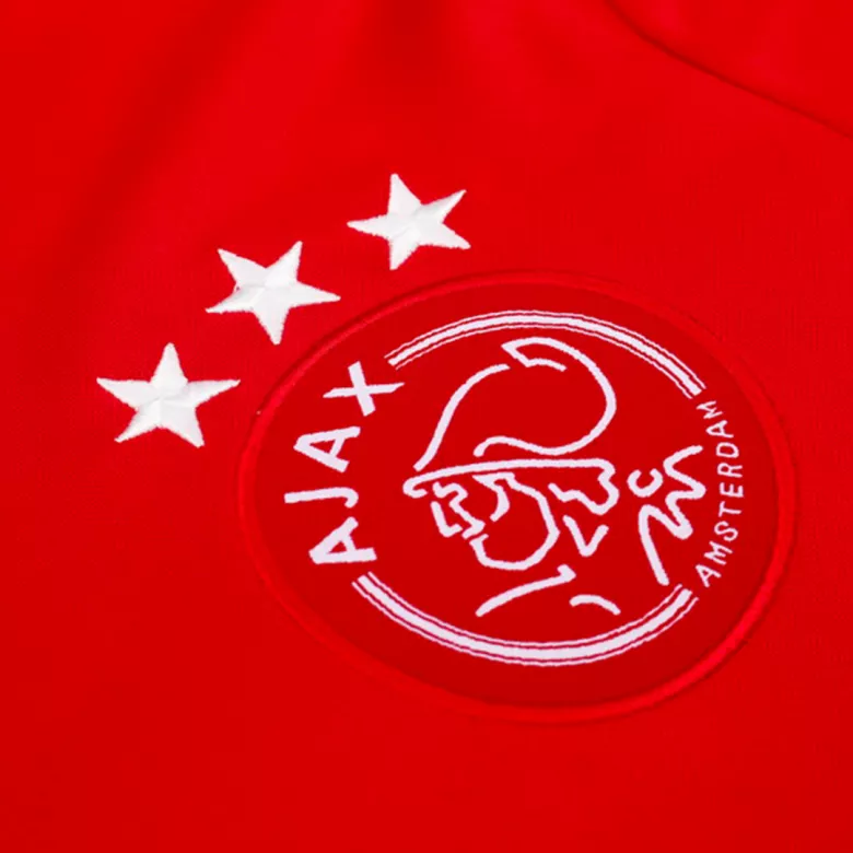 Ajax 1/4 Zip Tracksuit 2021/22 Red - vstockx