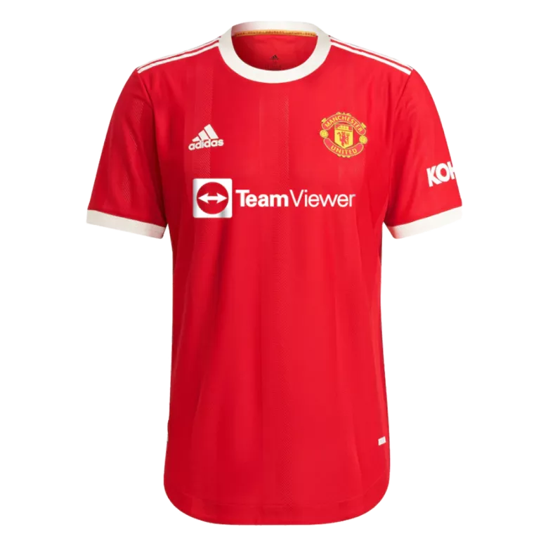 Manchester United Home Authentic Soccer Jersey 2021/22 - vstockx