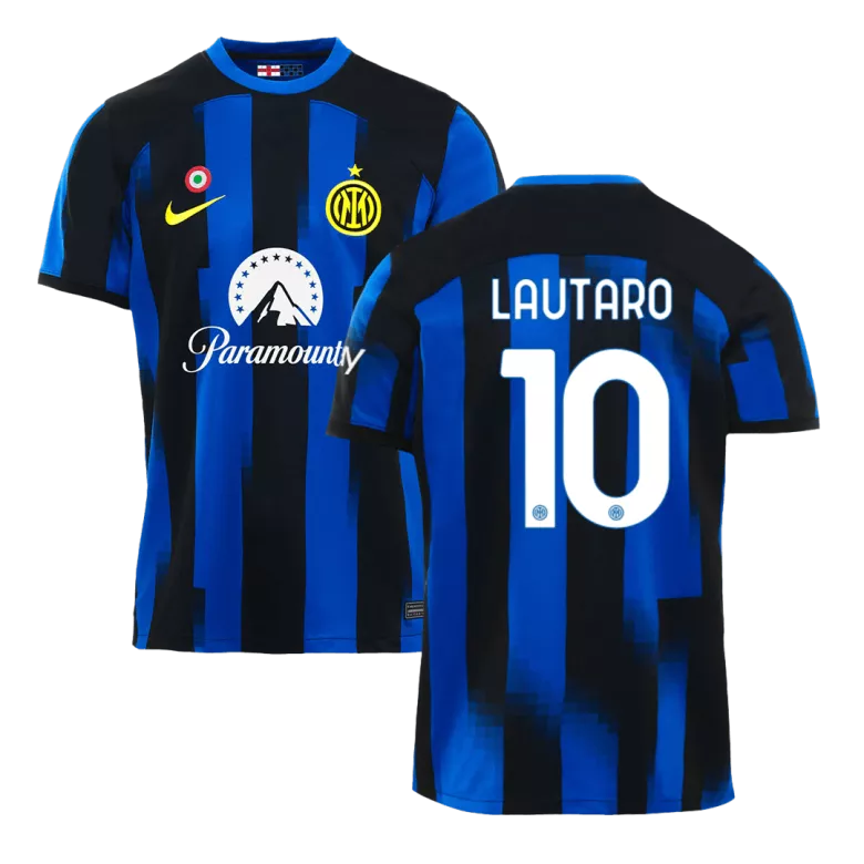 LAUTARO #10 Inter Milan Home Soccer Jersey 2023/24 - vstockx