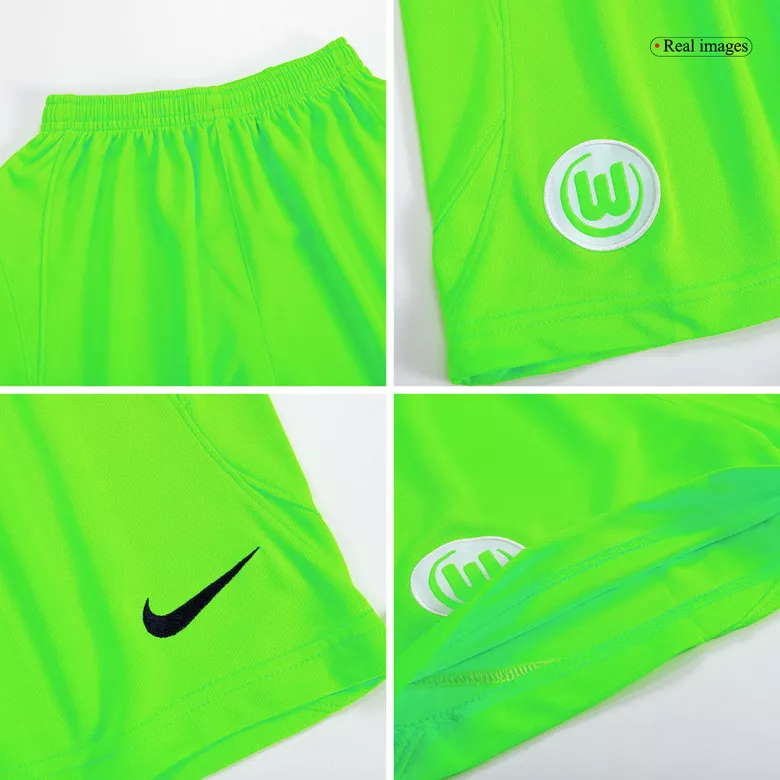 Wolfsburg Home Kids Soccer Jerseys Kit 2023/24 - vstockx