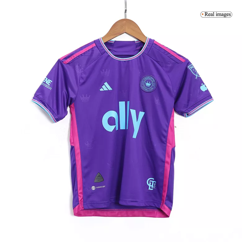 Charlotte FC Away Kids Jerseys Kit 2023 - vstockx