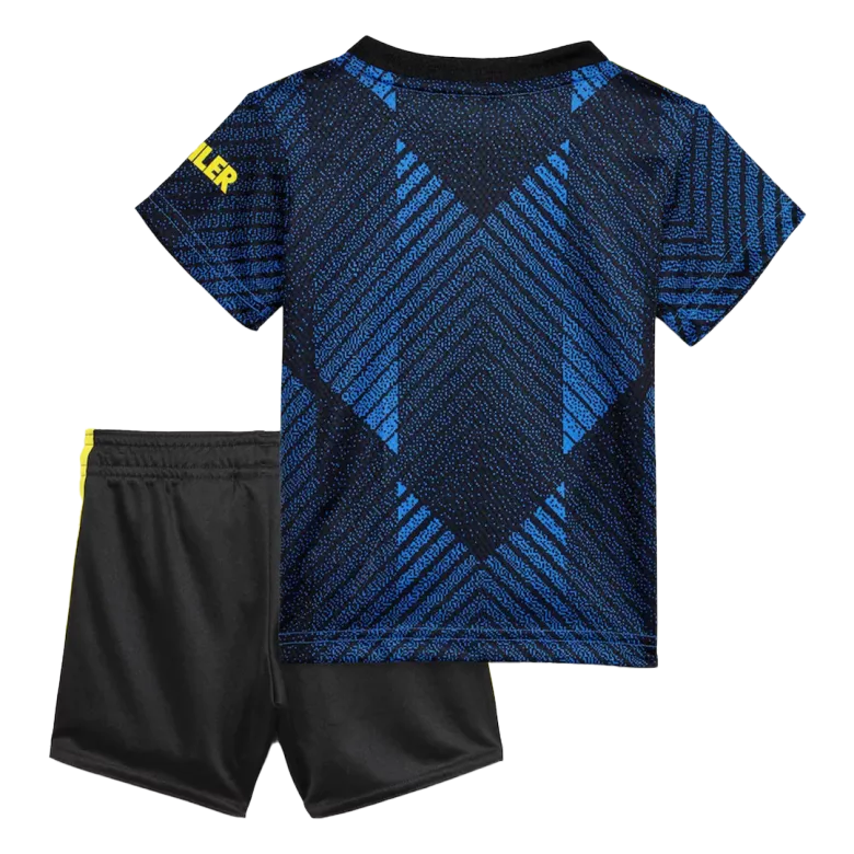 Manchester United Third Away Kids Soccer Jerseys Full Kit 2021/22 - vstockx