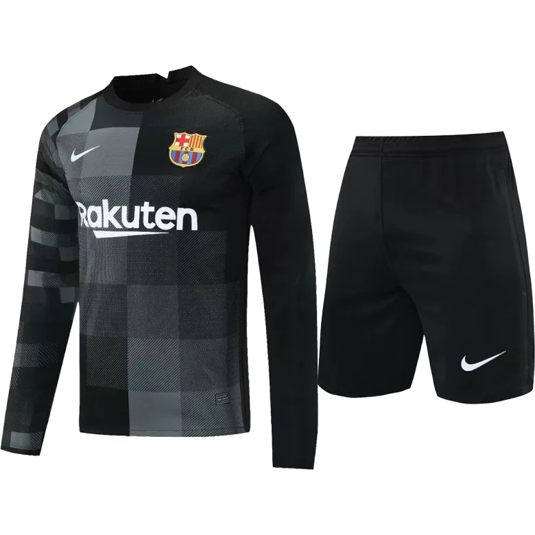 Barcelona Goalkeeper Long Sleeve Jerseys Kit 2021/22 - vstockx