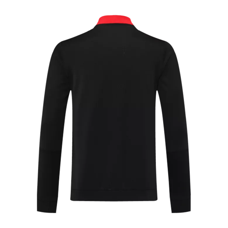 Manchester United Track Jacket 2021/22 - Black - vstockx