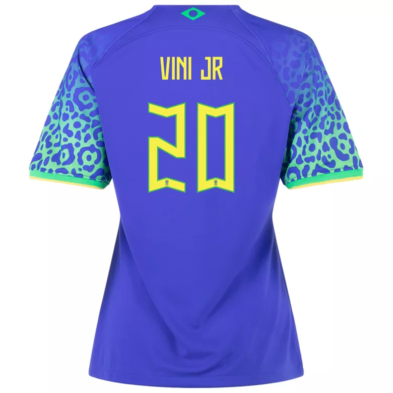 VINI JR #20 Brazil Away Jersey World Cup 2022 Women - vstockx