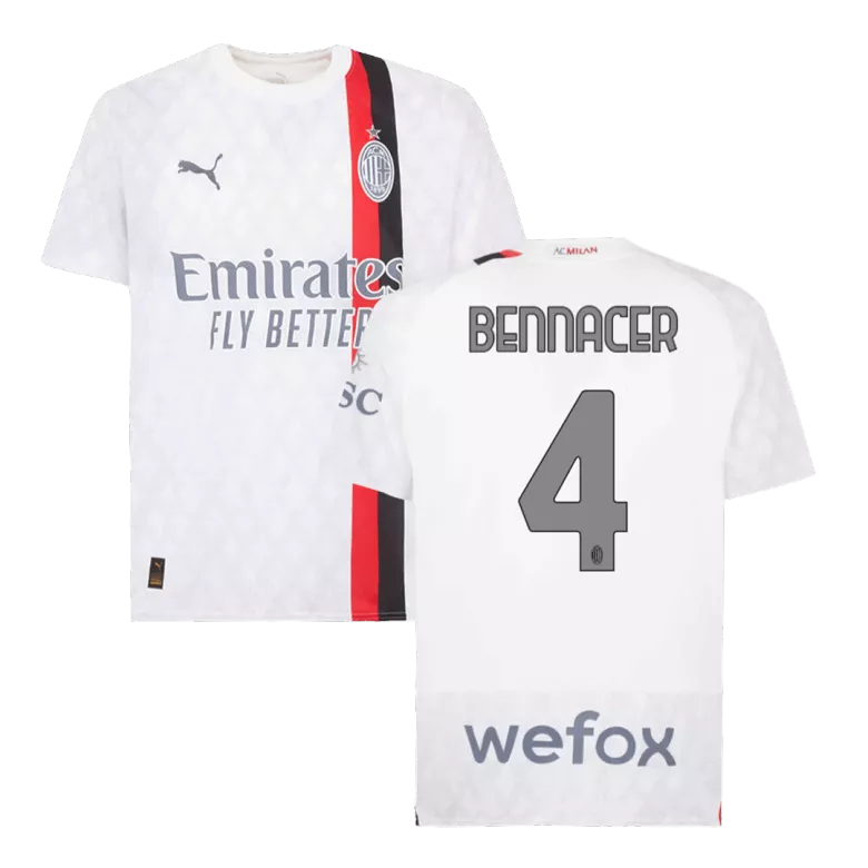 BENNACER #4 AC Milan Away Soccer Jersey 2023/24 - vstockx