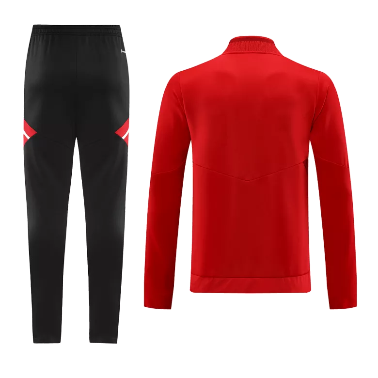Bayern Munich Jacket Tracksuit 2022/23 Red - vstockx