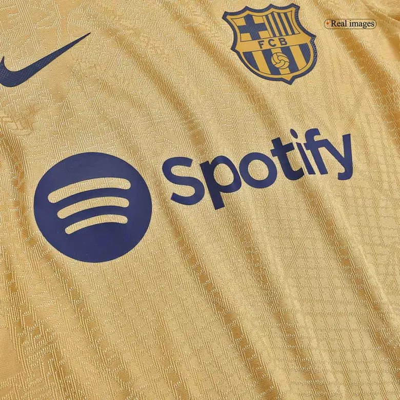 PEDRI #8 Barcelona Away Authentic Jersey 2022/23 - vstockx