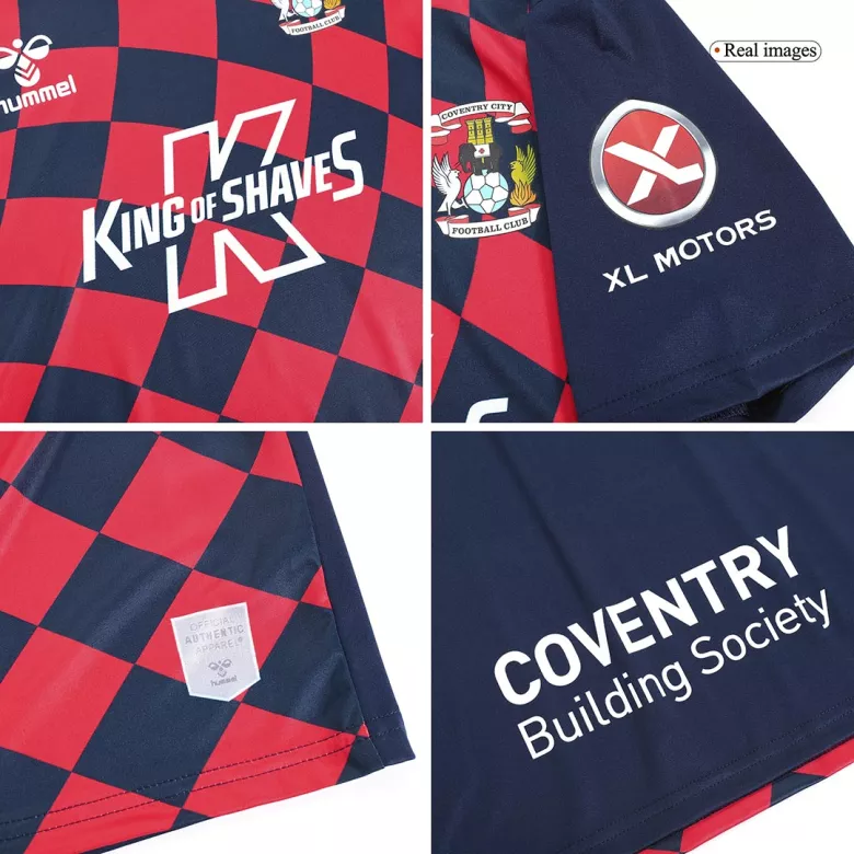 Coventry City Away Kids Soccer Jerseys Kit 2023/24 - vstockx