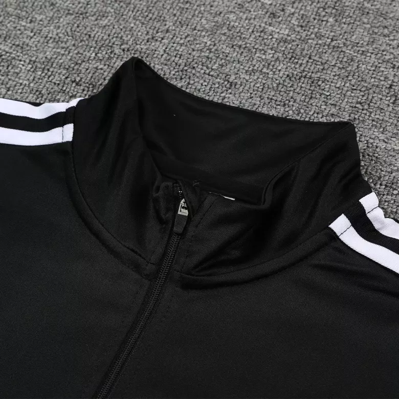 Real Madrid 1/4 Zip Tracksuit 2022/23 Black - vstockx