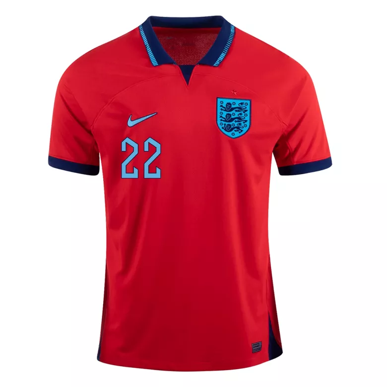 BELLINGHAM #22 England Away Jersey World Cup 2022 - vstockx