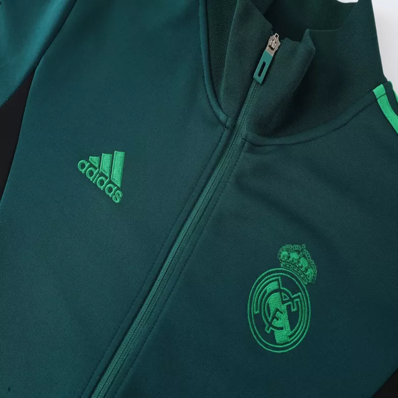 Real Madrid Jacket Tracksuit 2022/23 Green - vstockx