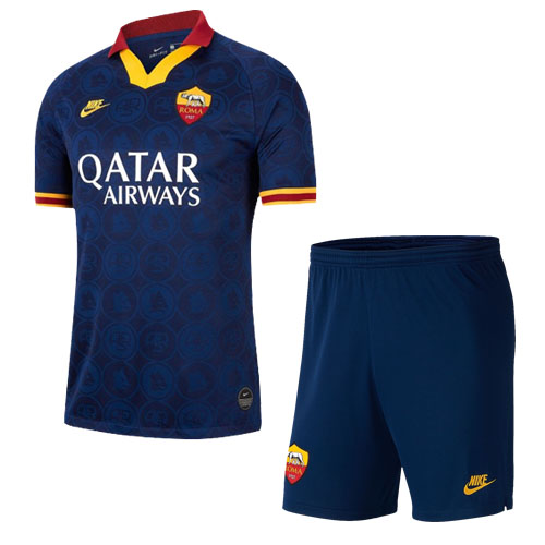 Roma Third Away Kids Soccer Jerseys Kit 2019/20              �� - vstockx