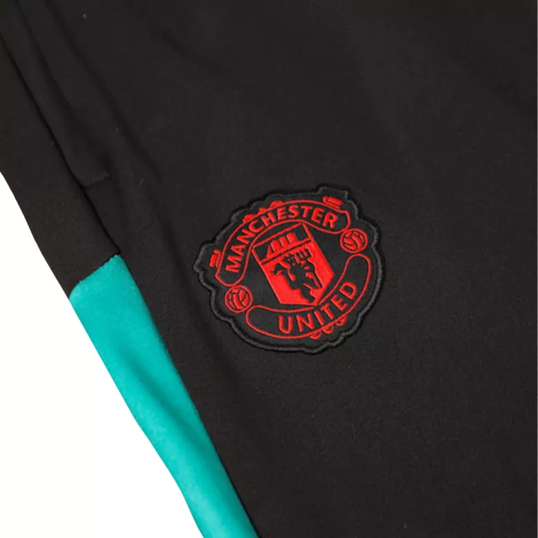 Manchester United 1/4 Zip Tracksuit 2023/24 Kids White - vstockx