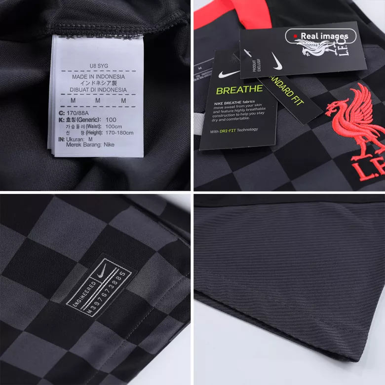 VIRGIL #4 Liverpool Third Away Soccer Jersey 2020/21 - vstockx