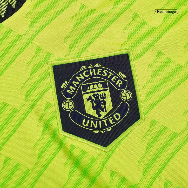 Manchester United Third Away Long Sleeve Soccer Jersey 2022/23 - vstockx