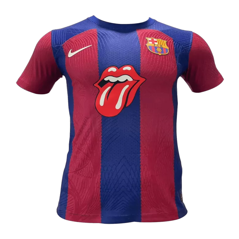 Barcelona x Rolling Stones Authentic Soccer Jersey 2023/24 - vstockx