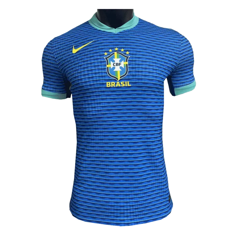 Brazil Away Authentic Soccer Jersey 2024 - vstockx