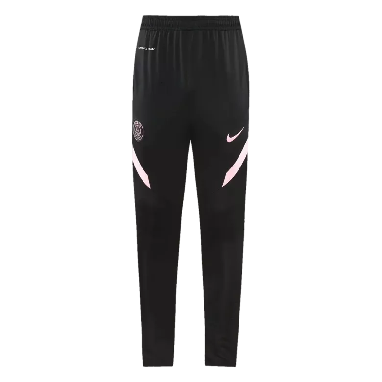 PSG 1/4 Zip Tracksuit 2021/22 Black&Pink - vstockx
