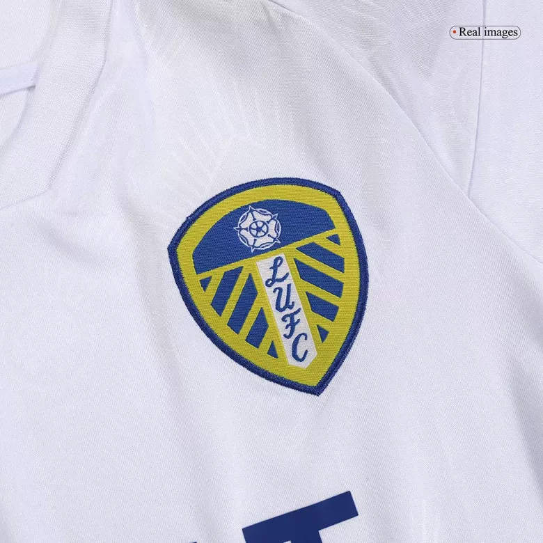 Leeds United Home Kids Jerseys Kit 2023/24 - vstockx