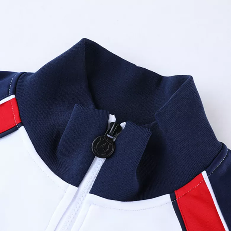 PSG Pre-Match Track Jacket 2021/22 - White&Dark blue - vstockx