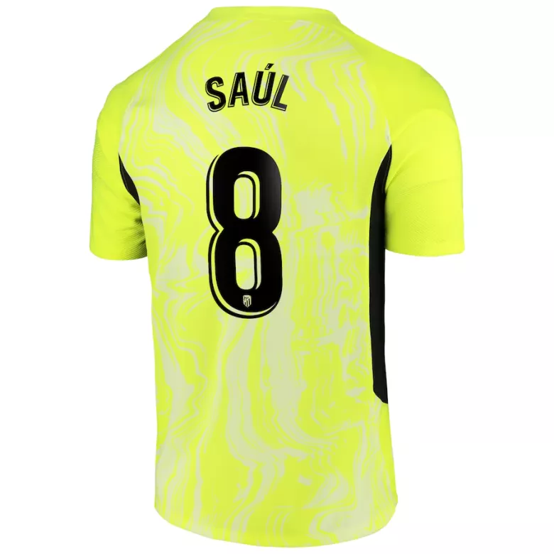 SA�~L #8 Atletico Madrid Third Away Soccer Jersey 2020/21 - vstockx