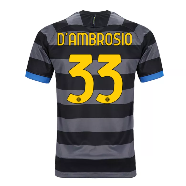 D'AMBROSIO #33 Inter Milan Third Away Soccer Jersey 2020/21 - vstockx