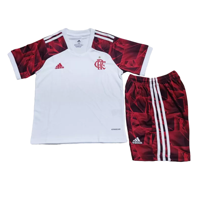 CR Flamengo Away Kids Soccer Jerseys Kit 2021/22 - vstockx