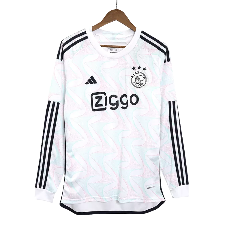 Ajax Away Long Sleeve Soccer Jersey 2023/24 - vstockx