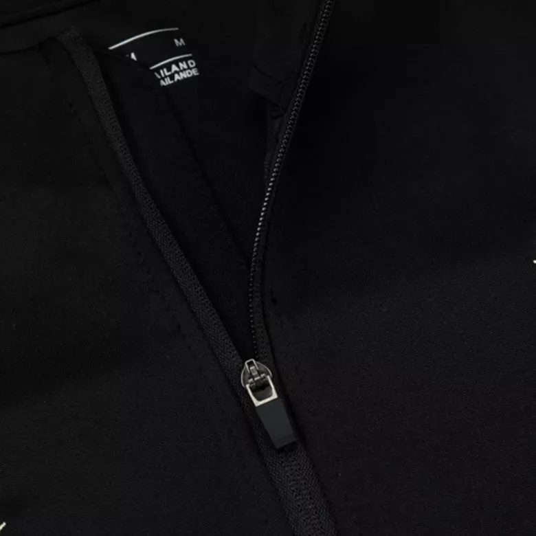 Liverpool 1/4 Zip Tracksuit 2021/22 Kids Black - vstockx