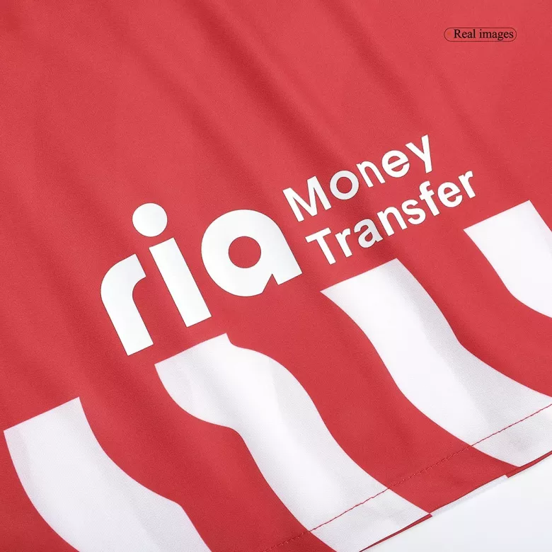 Atletico Madrid Home Long Sleeve Soccer Jersey 2022/23 - vstockx