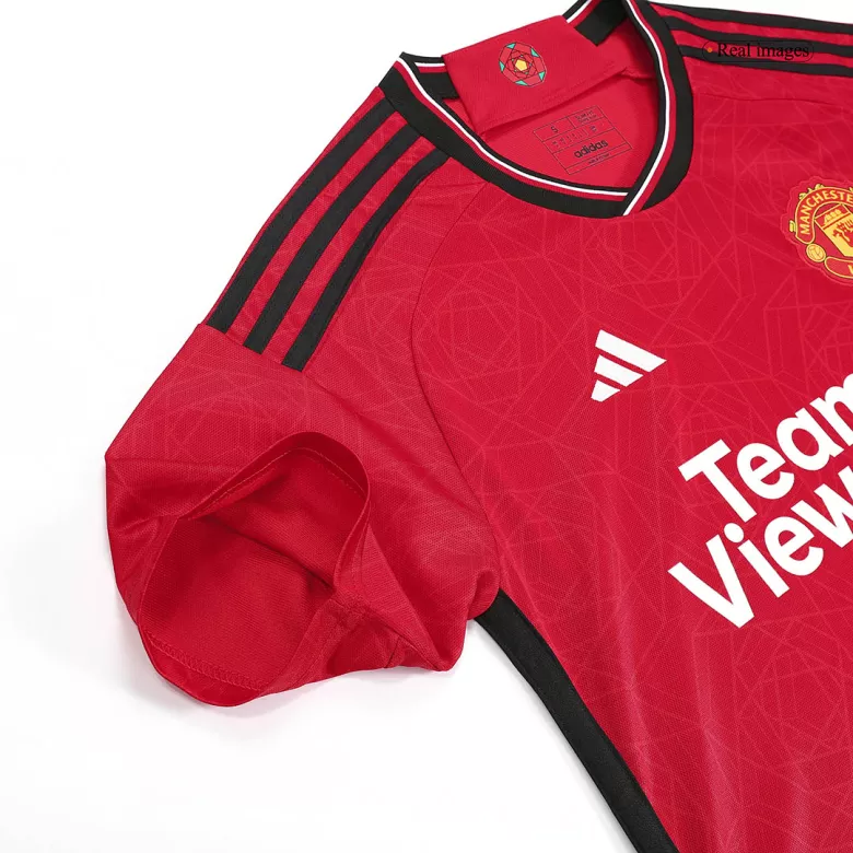 Manchester United Home Jerseys Kit 2023/24 - vstockx