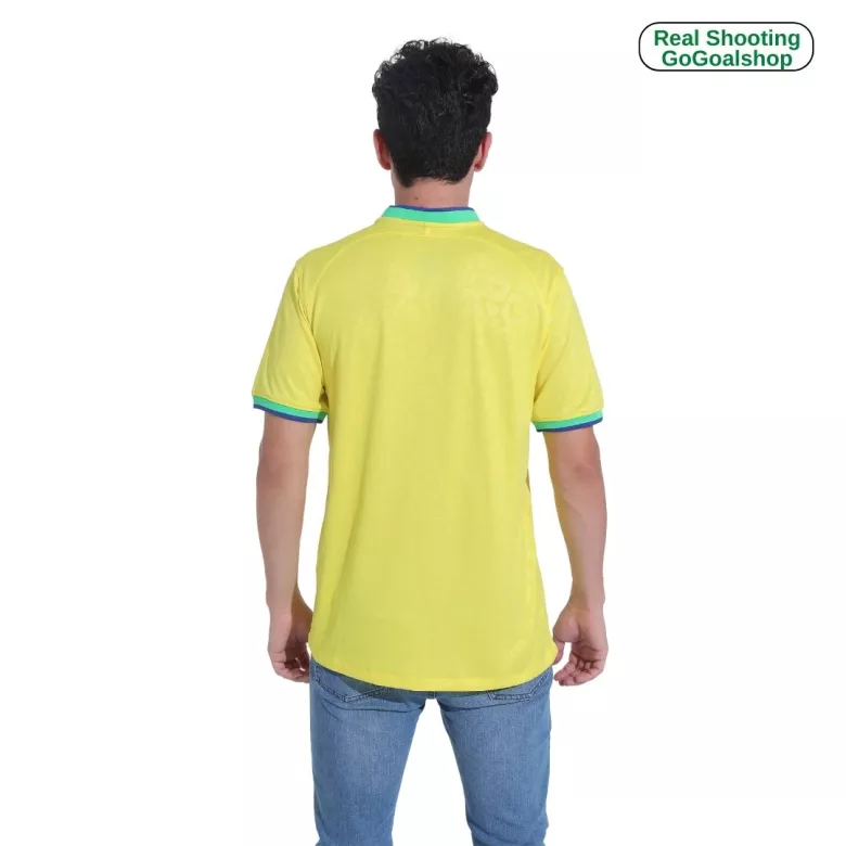 Brazil Home Soccer Jersey 2022 - vstockx